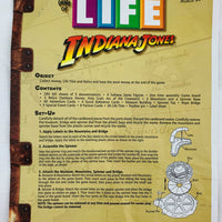 Indiana Jones Game of Life - 2008 - Milton Bradley - Great Condition