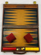 Backgammon Game 15" x 10" - Complete - Great Condition