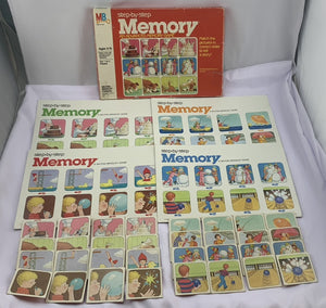 Step by Step Memory Game - 1983 - Milton Bradley - Good Condition