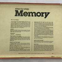 Step by Step Memory Game - 1983 - Milton Bradley - Good Condition