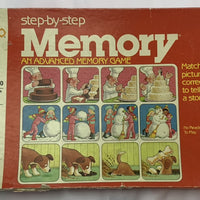 Step by Step Memory Game - 1983 - Milton Bradley - Good Condition