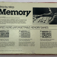 Step by Step Memory Game - 1983 - Milton Bradley - Good Condition