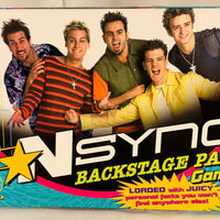N Sync Backstage Pass Game - 2000 - Patch - Great Condition