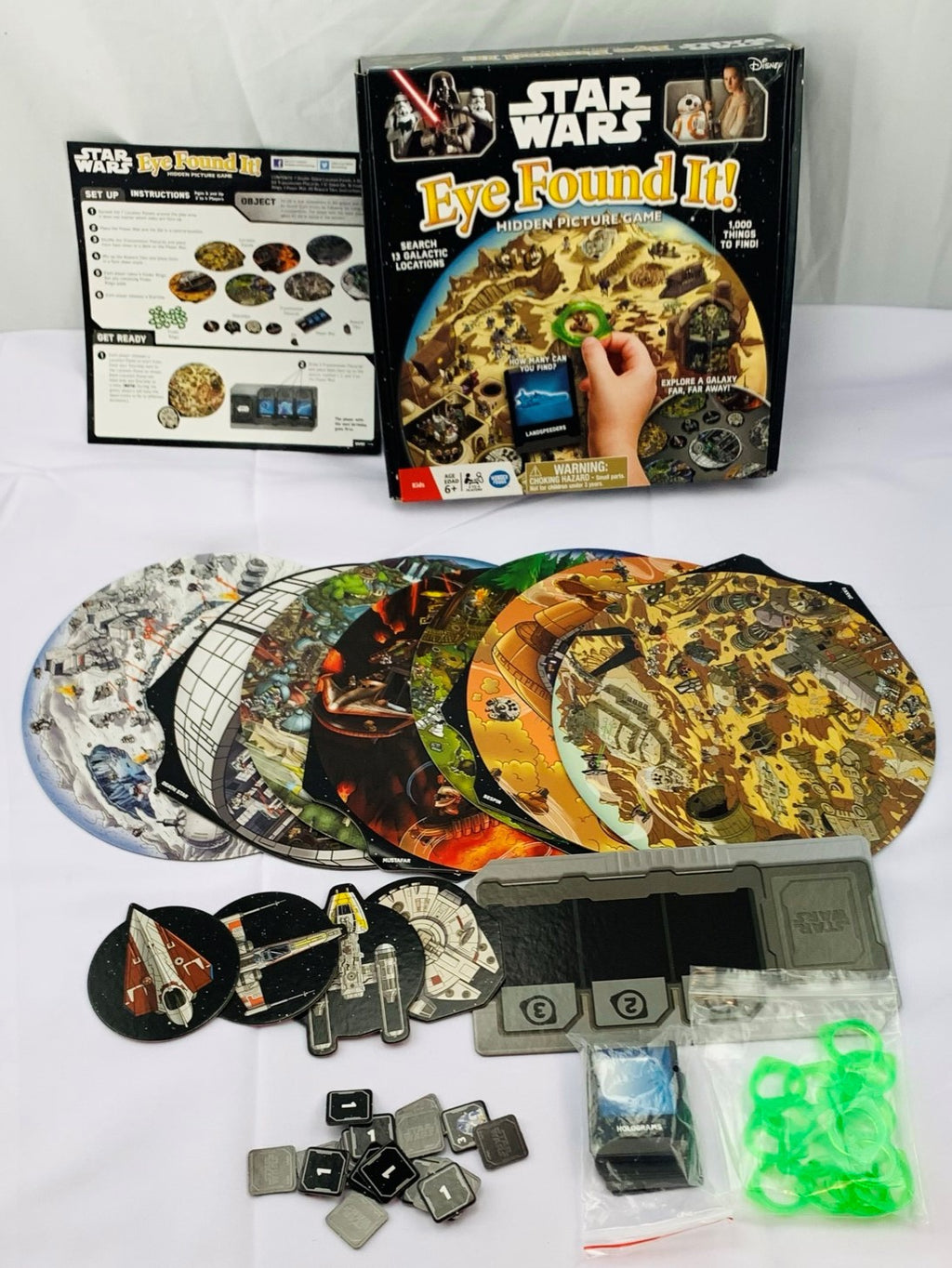Star Wars Eye Found It Game - 2016 - Great Condition - Ravensburger