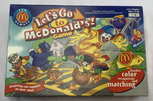 Let's Go To McDonald's Game - 2001 - Patch - New/Sealed