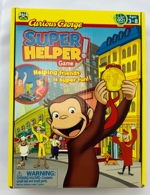 Curious George Super Helper Game - 2009 - I Can Do That! Games - Great Condition