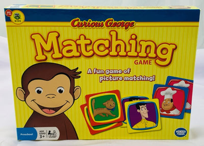 Curious George Matching Game - 2009 - Wonder Forge - Great Condition