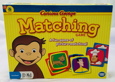 Curious George Matching Game - 2009 - Wonder Forge - Great Condition