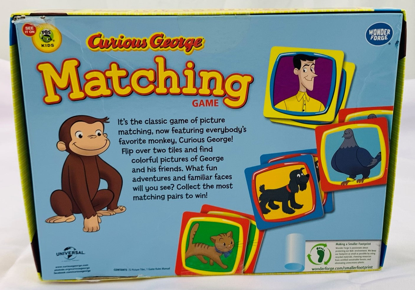 Curious Matching Game 2009 Wonder Great Condition