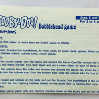 Scooby-doo! Bobblehead Game - 2002 - Pressman - Great Condition