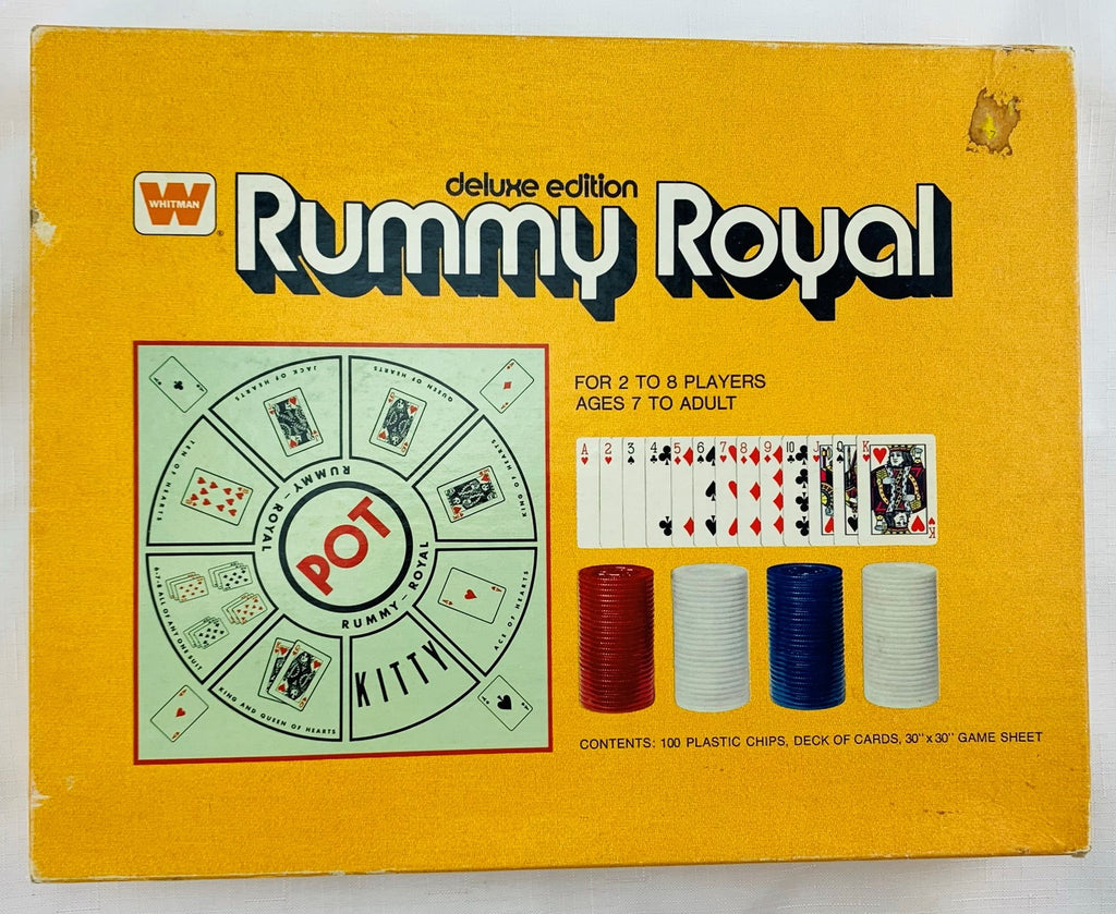 Rummy Royal Game - 1975 - Whitman - Great Condition