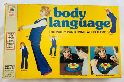 Body Language Game - 1976 - Milton Bradley - Great Condition