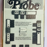 Probe Game of Words - 1976 - Parker Brothers - Great Condition