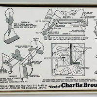 Good Ol' Charlie Brown Game - 1971 - Milton Bradley - Very Good Condition