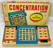 Concentration Game 12th Edition - 1973 - Milton Bradley - Great Condition