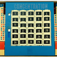 Concentration Game 12th Edition - 1973 - Milton Bradley - Great Condition