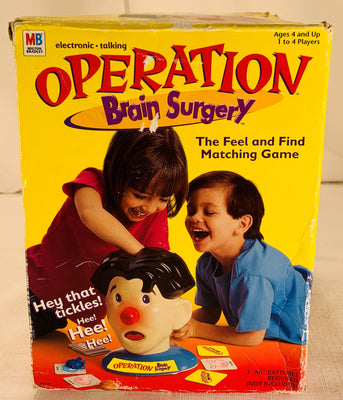 Operation Brain Surgery Game - 2001 - Milton Bradley - Great Condition
