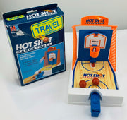 Hot Shots Basketball Travel Game - 1992 - Milton Bradley - Great Condition