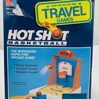 Hot Shots Basketball Travel Game - 1992 - Milton Bradley - Great Condition