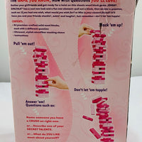 Jenga Girl Talk Game - 2007 - Parker Brothers - Never Played