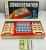 Concentration Game 16th Edition - 1976 - Milton Bradley - Great Condition