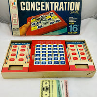 Concentration Game 16th Edition - 1976 - Milton Bradley - Great Condition