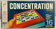 Concentration Game 16th Edition - 1976 - Milton Bradley - Great Condition