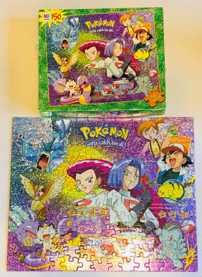 Pokemon Puzzle 150 Piece - 2000 - Milton Bradley - Great Condition