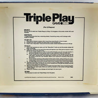 Triple Play Game - 1978 - Milton Bradley - Great Condition