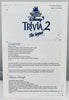 The Wonderful World of Disney Trivia 2: The Sequel Game - 2000 - Mattel - Great Condition