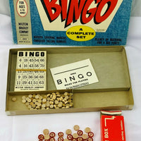 Bingo Game - Milton Bradley - 1960 - Great Condition