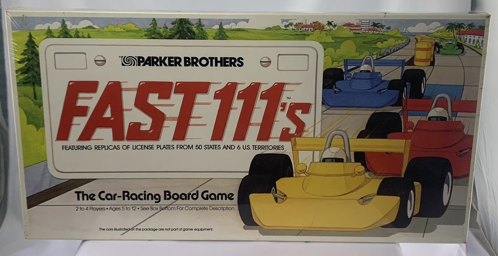 Fast 111's Game - 1981 - Parker Brothers - New/Sealed