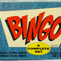 Bingo Game - Milton Bradley - 1960 - Great Condition