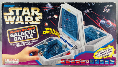 Star Wars Galactic Electronic Battleship Game - 1997 - Tiger Electronics - Great Condition