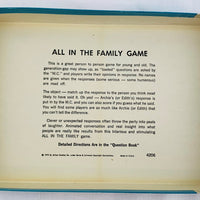 All in the Family Game - 1972 - Milton Bradley - Great Condition