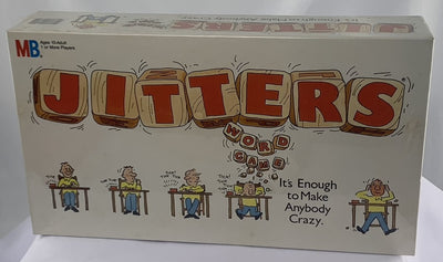Jitters Word Game - 1986 - Parker Brothers - New/Sealed