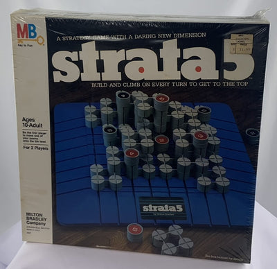 Strata 5 Board Game - 1984 - Milton Bradley - New Sealed