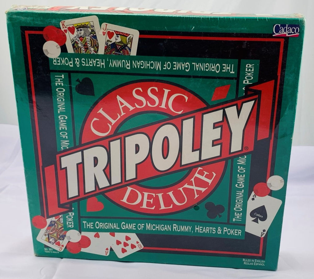 Tripoley Deluxe Game - 1998 - Cadaco - New