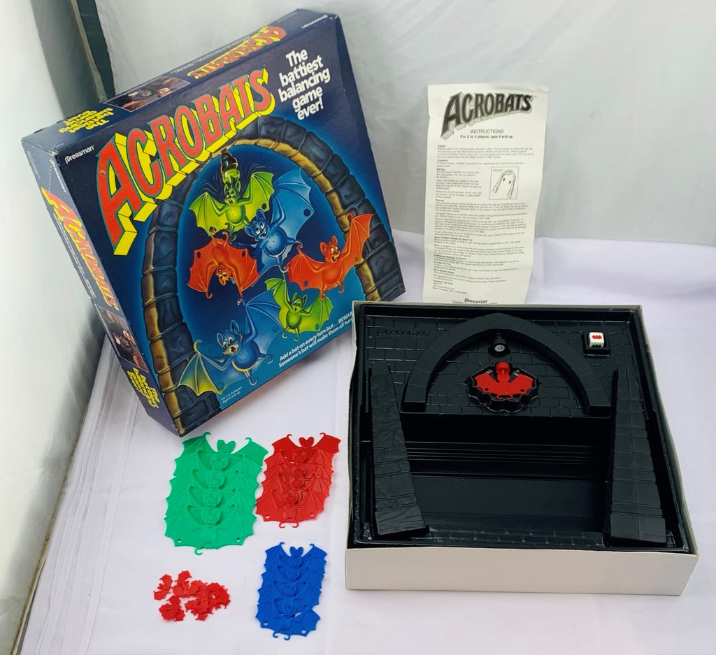 Acrobats Game - 1989 - Pressman - Great Condition