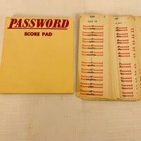Password Game 1st Edition - 1962 - Milton Bradley - Great Condition