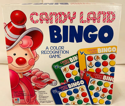 Candy Land Bingo Game - 2002 - Milton Bradley - Great Condition