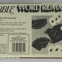 Scrabble Word Rummy Game - 1987 - Selchow & Righter - New