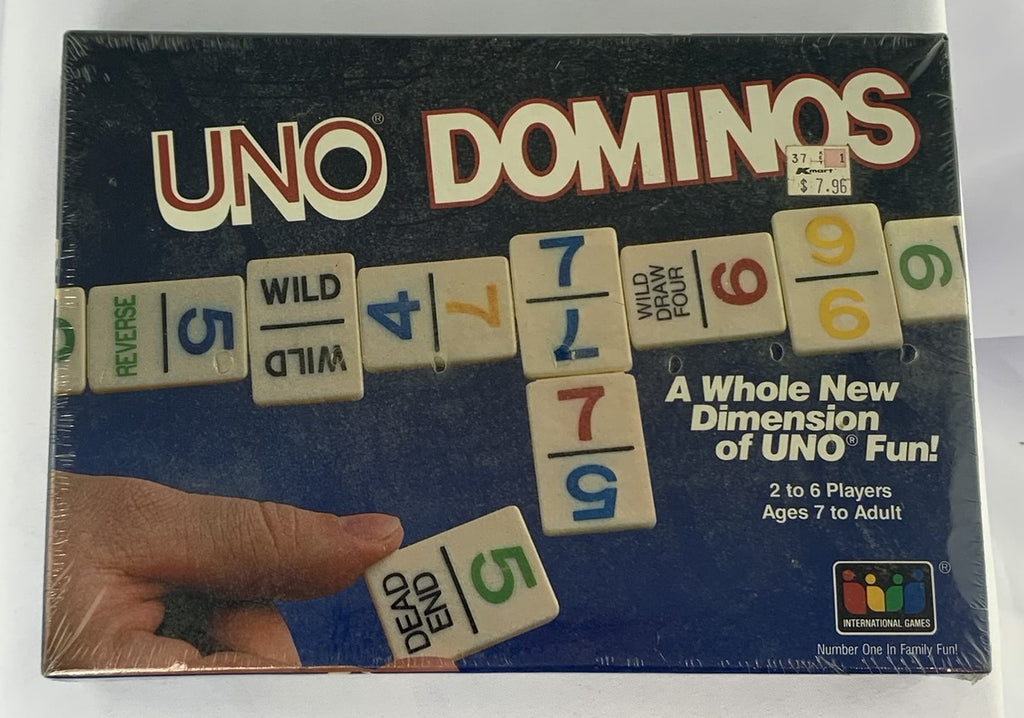 UNO Dominos Game - 1986 - International Games - New