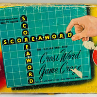 Score A Word Game - 1953 - Transogram - Good Condition