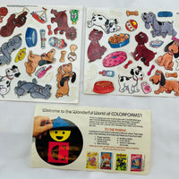 Pound Puppies Deluxe Colorforms - 1985 - Very Good Condition