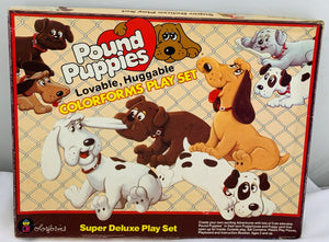 Pound Puppies Deluxe Colorforms - 1985 - Very Good Condition