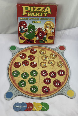 Pizza Party Game -2001 - Winning Moves - Good Condition