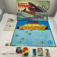 Sinking of the Titanic Game - 1976 - Ideal - Very Good Condition