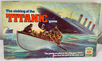 Sinking of the Titanic Game - 1976 - Ideal - Very Good Condition