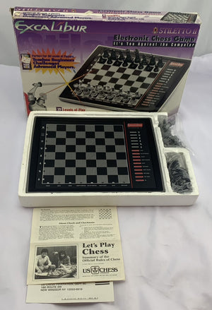 Excalibur Stiletto II Chess Game 5T-932E - Excalibur - Great Condition